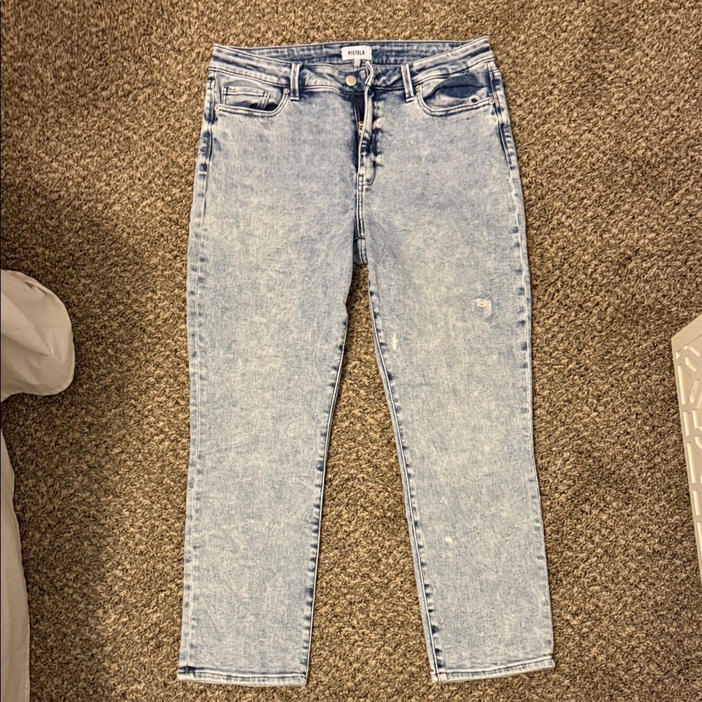 Pistola Women's Light Blue Skinny Jeans